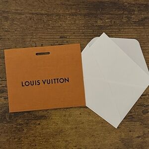 Louis Vuitton Card and Envelope